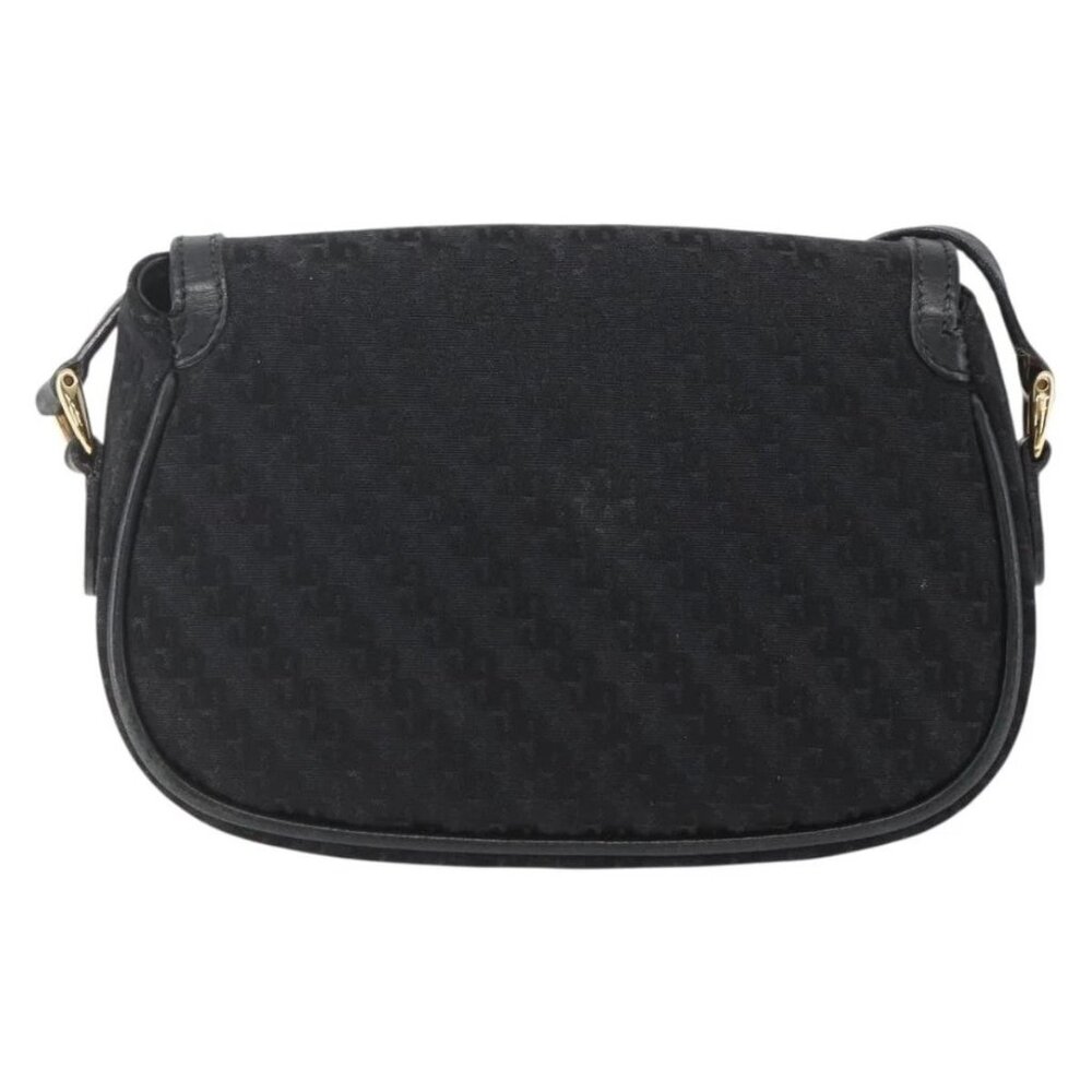GUCCI Shoulder Bag Old Gucci Black Gold Auth 158414 - Picture 5 of 15